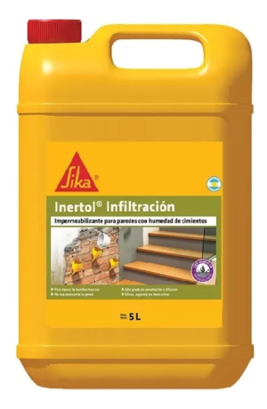 Inertol® Infiltración Impermeabilizante para Humedad Ascendente 5 L