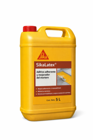 SikaLátex® Adhesivo y Reforzador para Mezclas Cementicias 2 L / 5 L