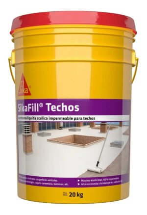 Sikafill Techos Membrana Liquida Impermeabilizante 5 / 20 Kg Color Blanco